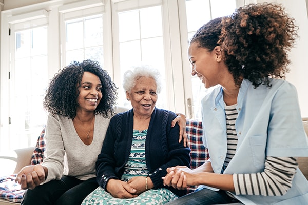 A survivor looking forward with hope and strength